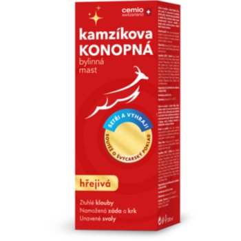 Cemio Kamzík hemp ointment unguent pe bază de plante cu efect termogen - imagine 2